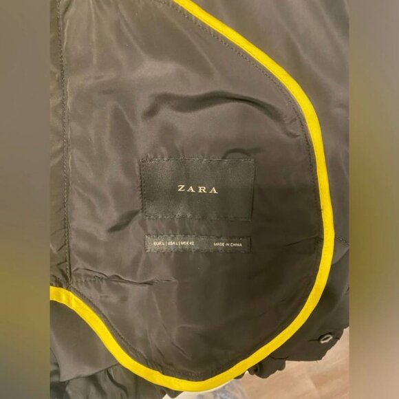 Zara Treeview Graphic Button-Up Jacket Sz L - Picture 8 of 10